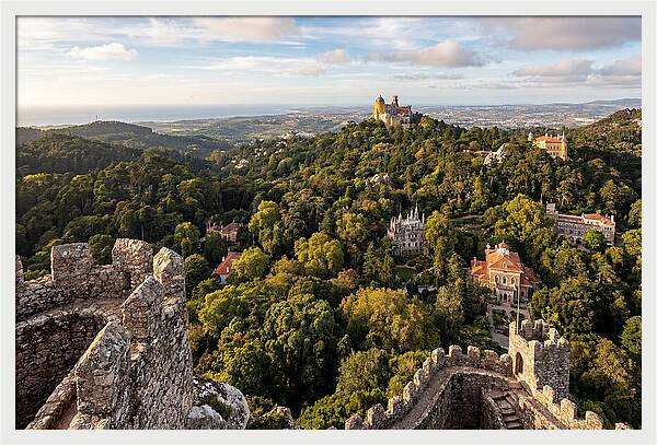 Sintra Hills From The Moorish Castle
