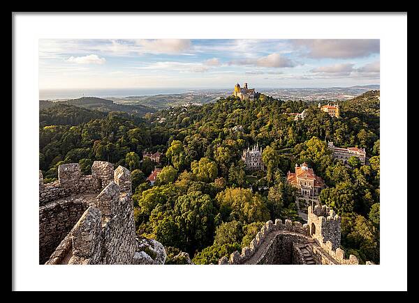Sintra Hills From The Moorish Castle