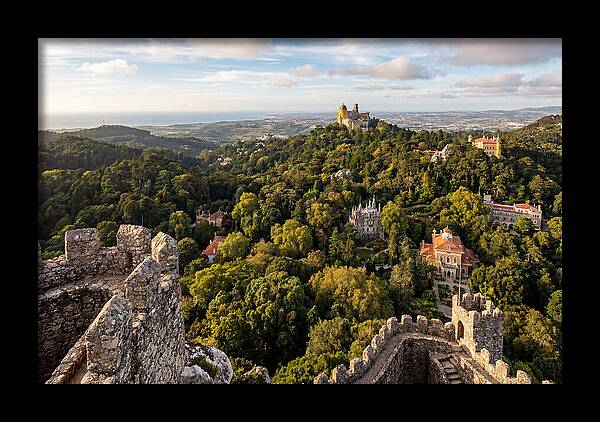 Sintra Hills From The Moorish Castle