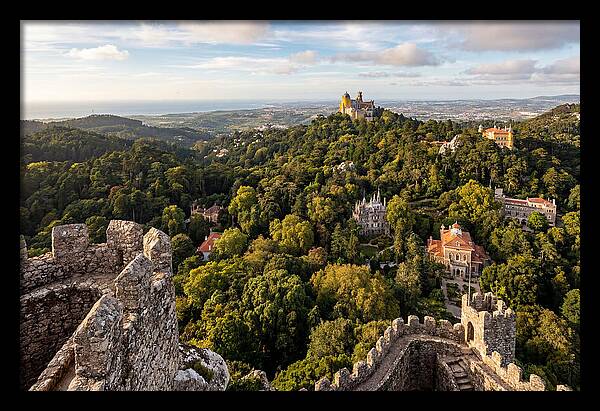 Sintra Hills From The Moorish Castle
