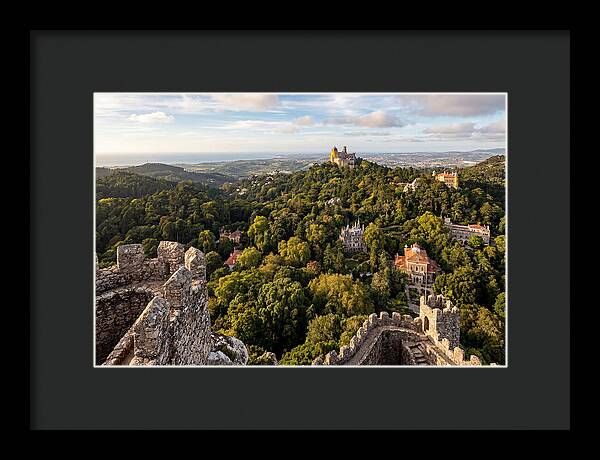 Sintra Hills From The Moorish Castle