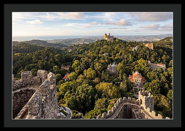 Sintra Hills From The Moorish Castle