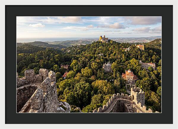 Sintra Hills From The Moorish Castle