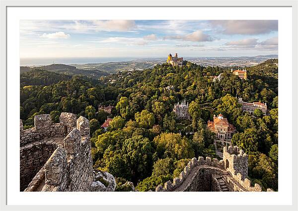 Sintra Hills From The Moorish Castle