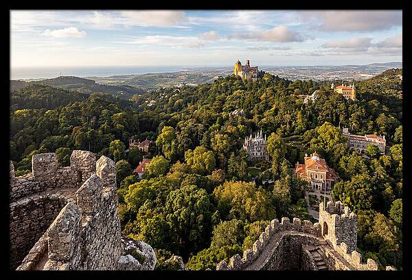 Sintra Hills From The Moorish Castle