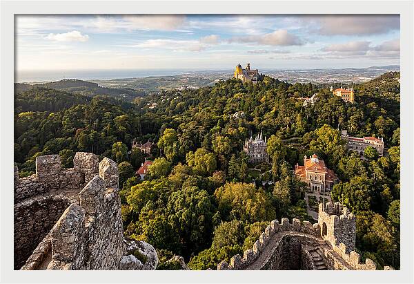 Sintra Hills From The Moorish Castle