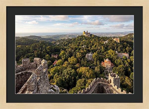 Sintra Hills From The Moorish Castle