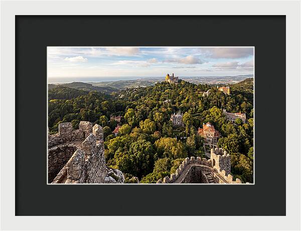 Sintra Hills From The Moorish Castle