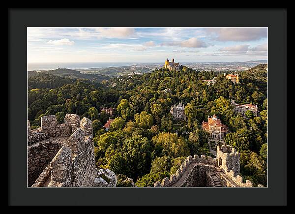 Sintra Hills From The Moorish Castle