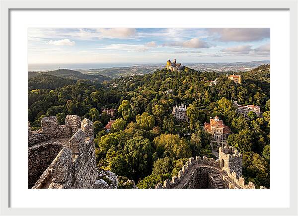 Sintra Hills From The Moorish Castle