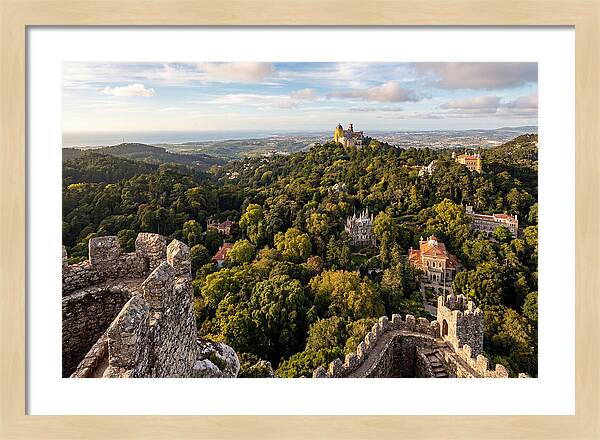 Sintra Hills From The Moorish Castle