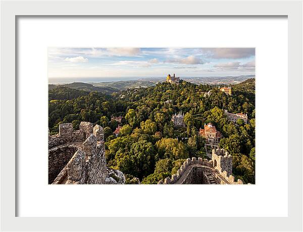 Sintra Hills From The Moorish Castle