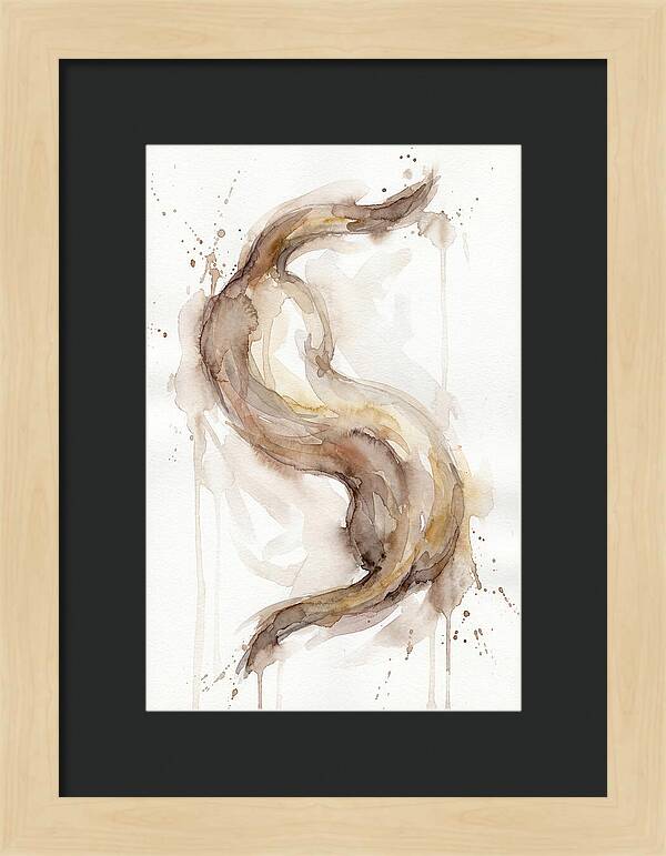 Sinuous Ferret Elegance