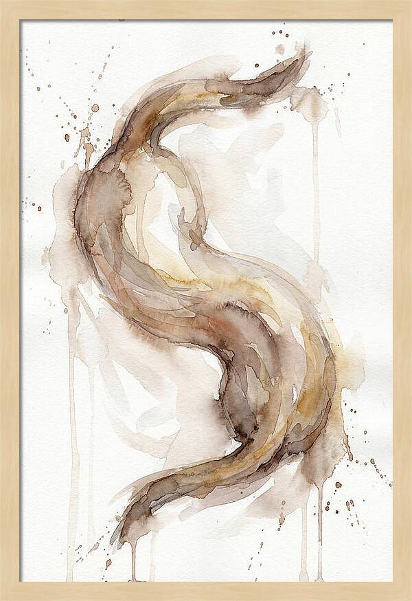 Sinuous Ferret Elegance