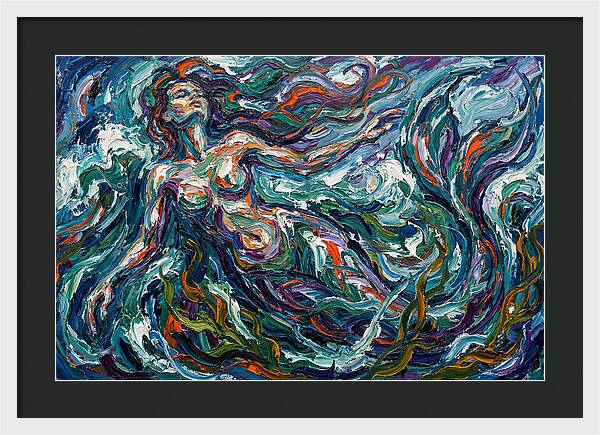 Siren In Expressionist Waves