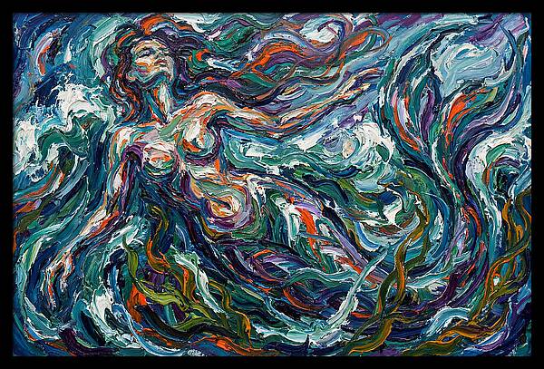 Siren In Expressionist Waves