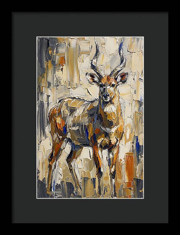 Sitatunga In Bold Strokes