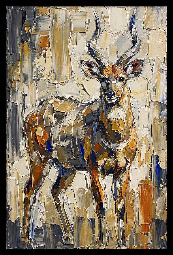 Sitatunga In Bold Strokes