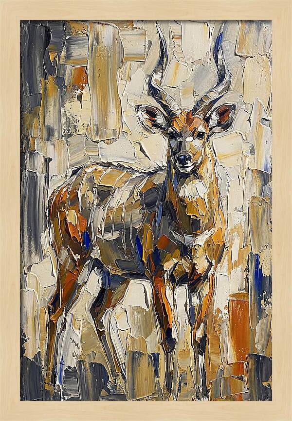 Sitatunga In Bold Strokes
