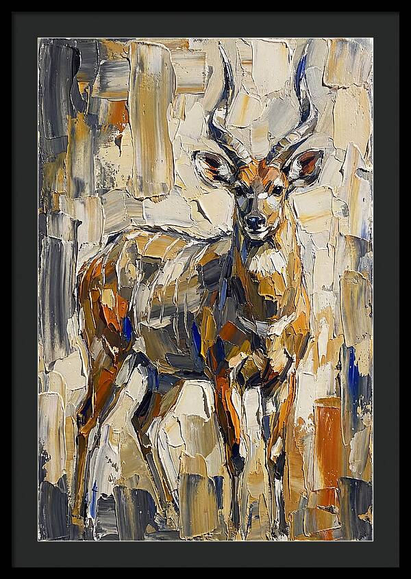 Sitatunga In Bold Strokes