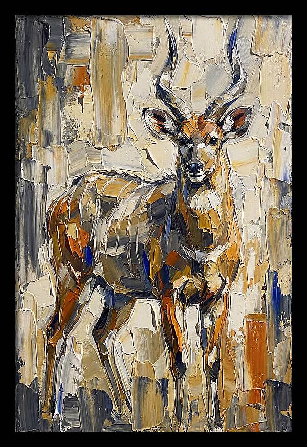 Sitatunga In Bold Strokes