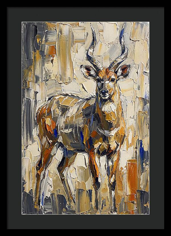 Sitatunga In Bold Strokes