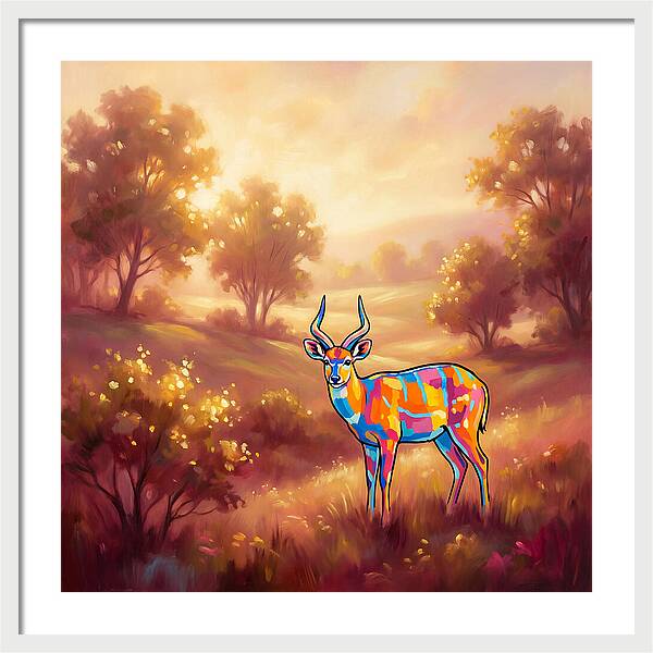 Sitatunga In Nature