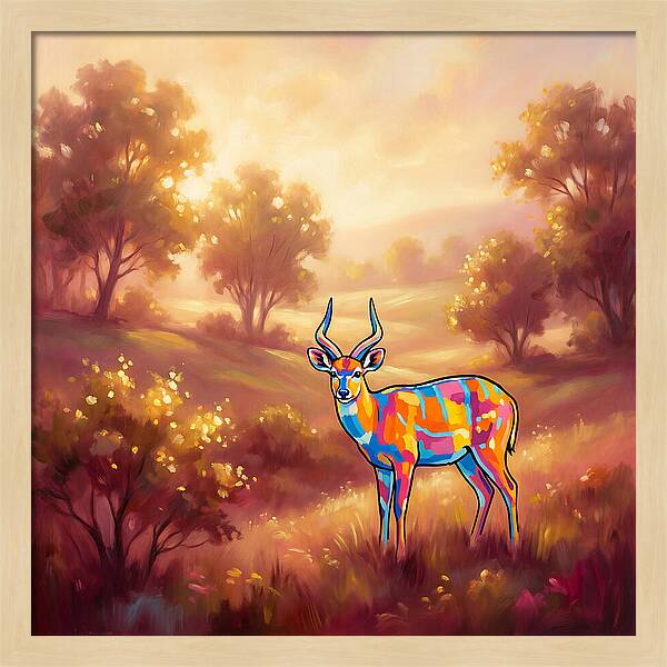 Sitatunga In Nature