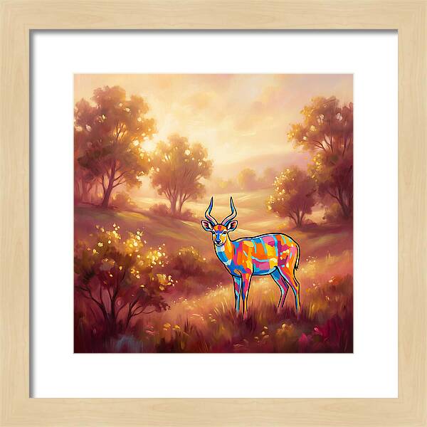Sitatunga In Nature