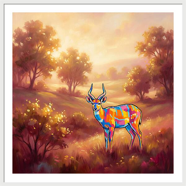Sitatunga In Nature