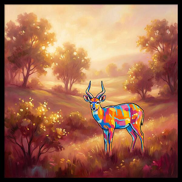 Sitatunga In Nature