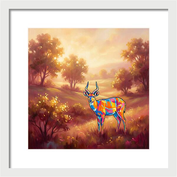 Sitatunga In Nature
