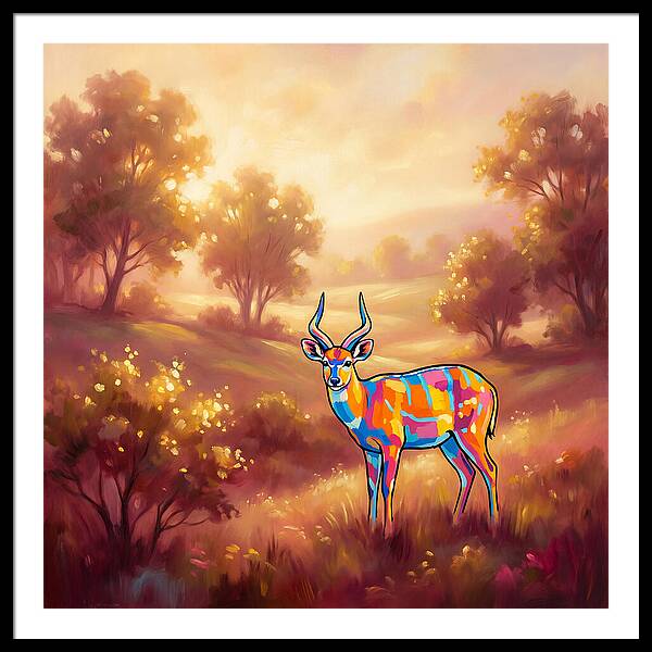 Sitatunga In Nature