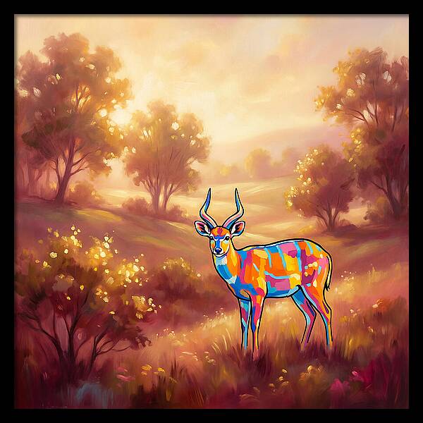 Sitatunga In Nature