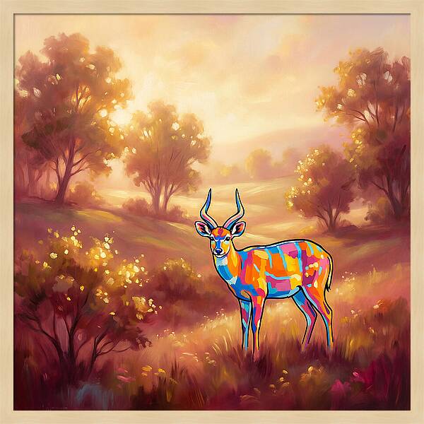 Sitatunga In Nature