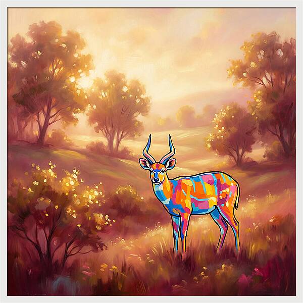 Sitatunga In Nature