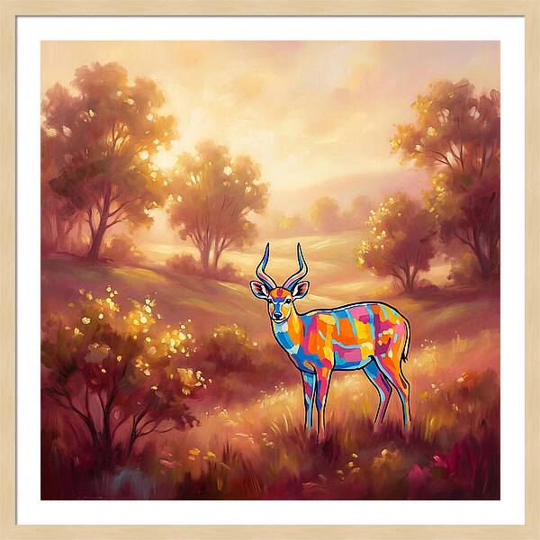 Sitatunga In Nature