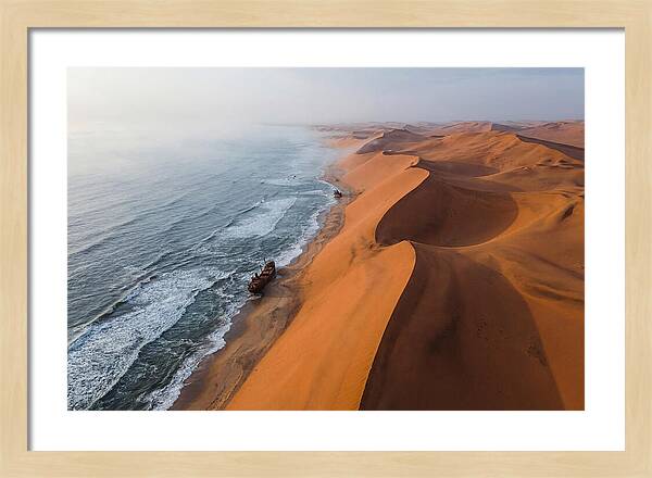 Skeleton Coast From Above