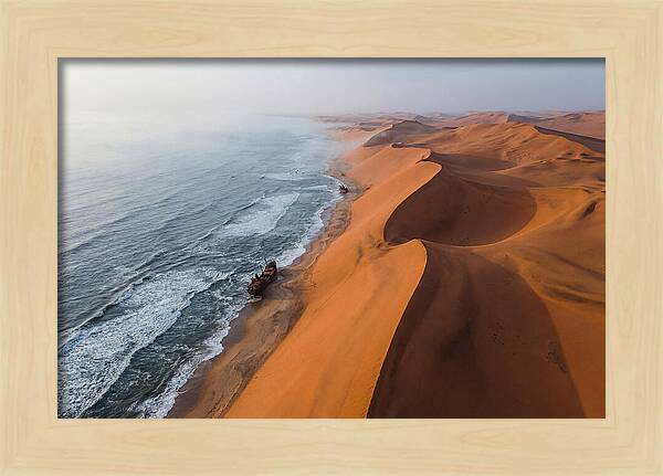 Skeleton Coast From Above