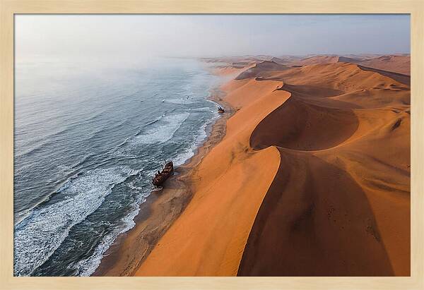Skeleton Coast From Above