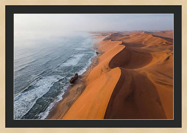 Skeleton Coast From Above
