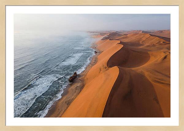 Skeleton Coast From Above