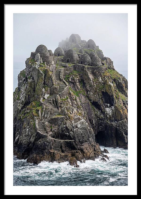Skellig Michael Rising From The Atlantic