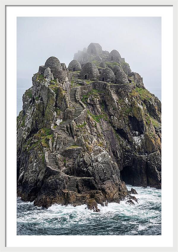 Skellig Michael Rising From The Atlantic