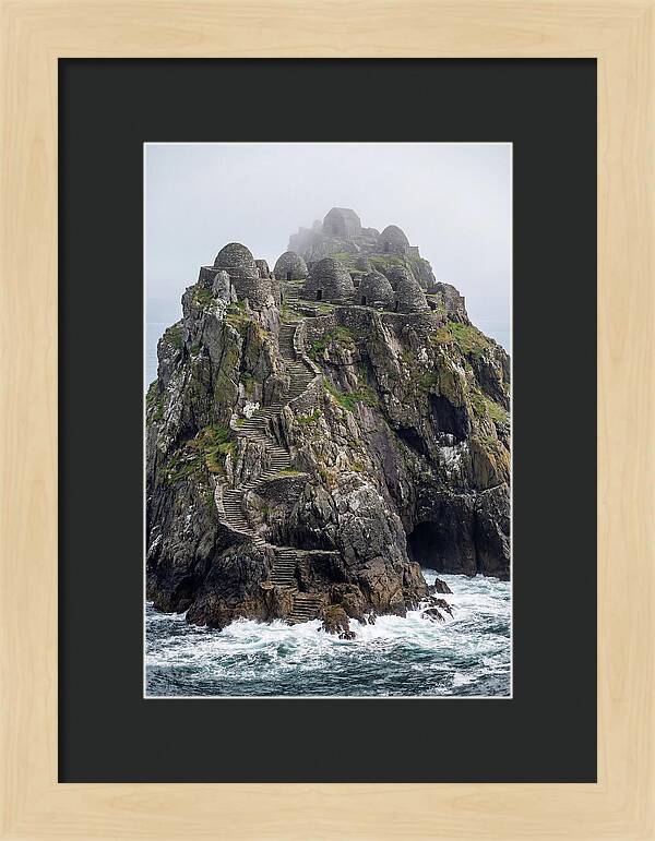 Skellig Michael Rising From The Atlantic
