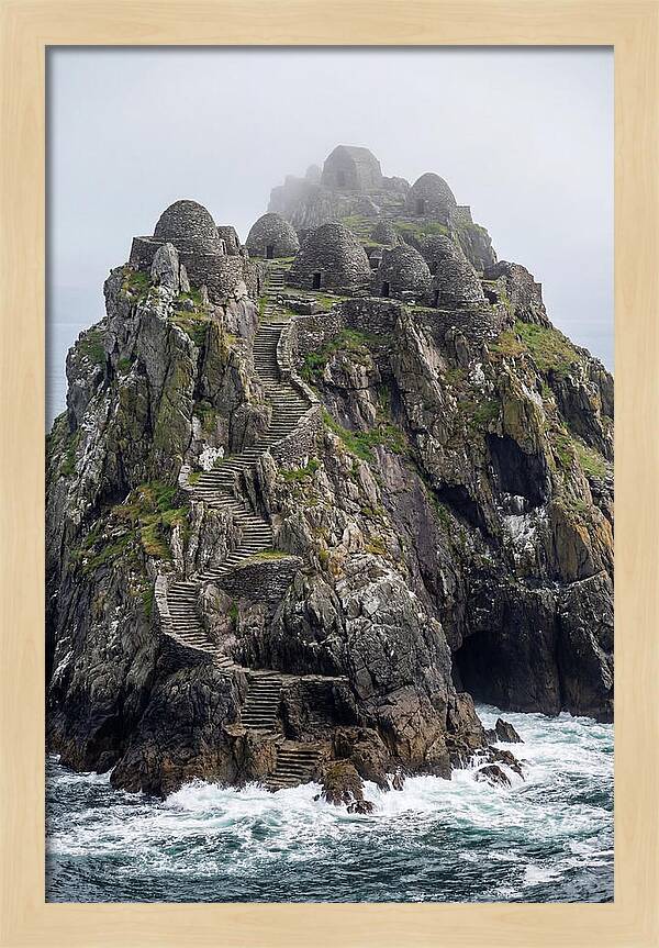 Skellig Michael Rising From The Atlantic