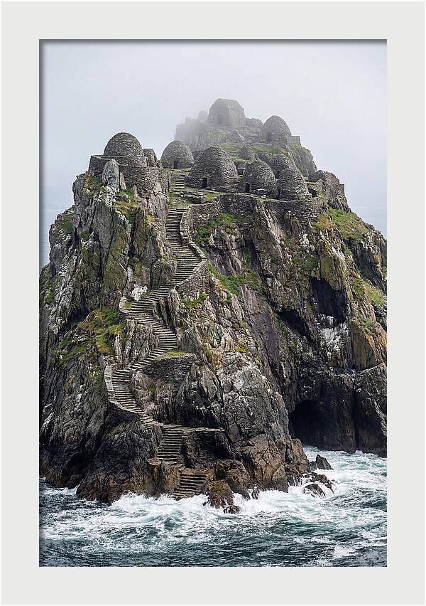 Skellig Michael Rising From The Atlantic