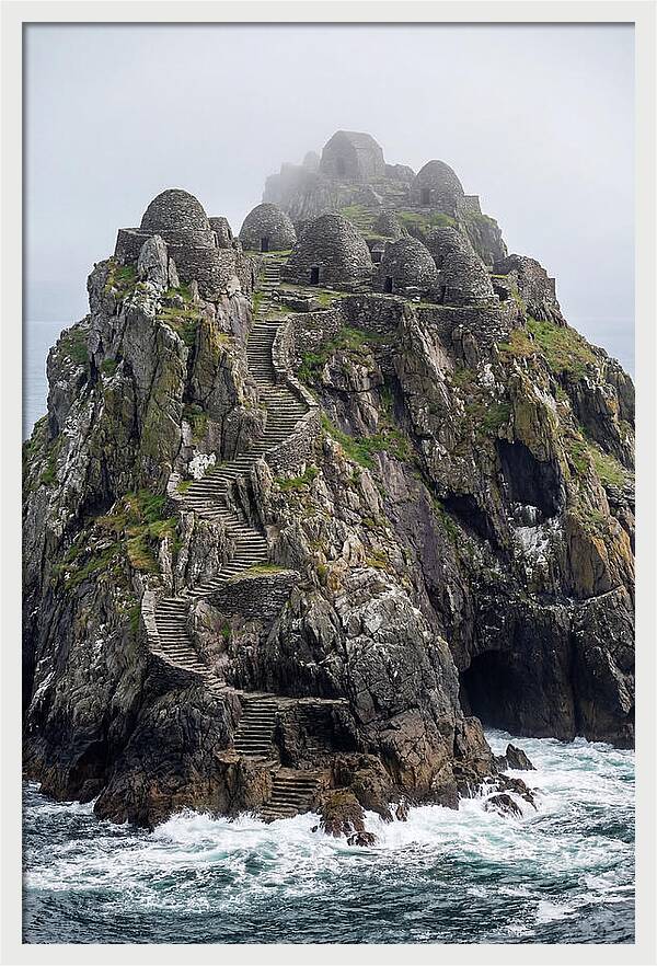 Skellig Michael Rising From The Atlantic