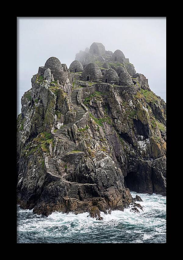 Skellig Michael Rising From The Atlantic