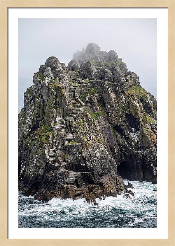 Skellig Michael Rising From The Atlantic